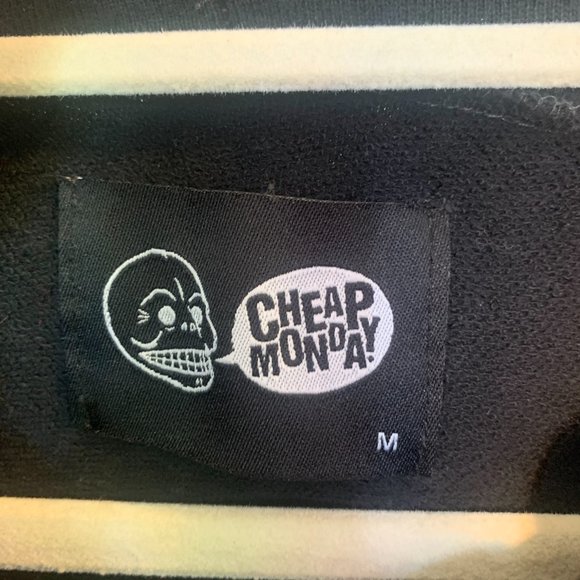 Cheap Monday Lobos Charcoal Sweatshirt - Picture 3 of 3